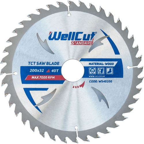 Пильный диск WellCut Standart 200х32 40Т